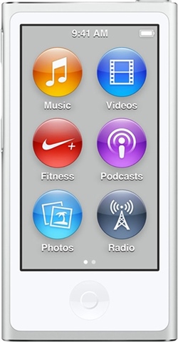 Apple iPod Nano 7th Generation 16GB - Silver, B - CeX (AU